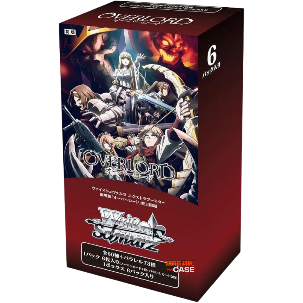 Weiß Schwarz Extra Booster Display - Overlord The Sacred Kingdom - Japanisch