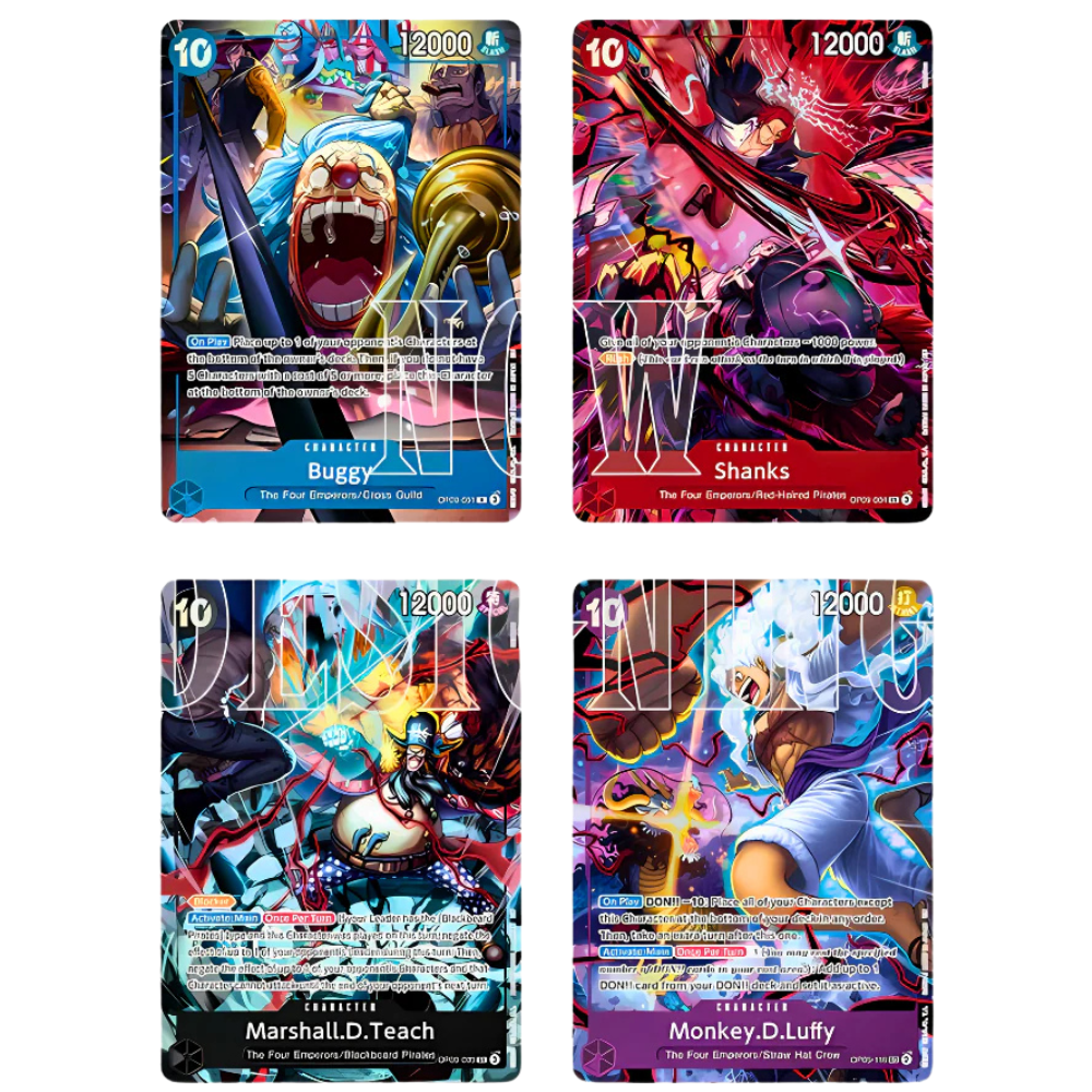 One Piece Card Game - English 2nd Anniversary Set - 4 Emperors - Englisch