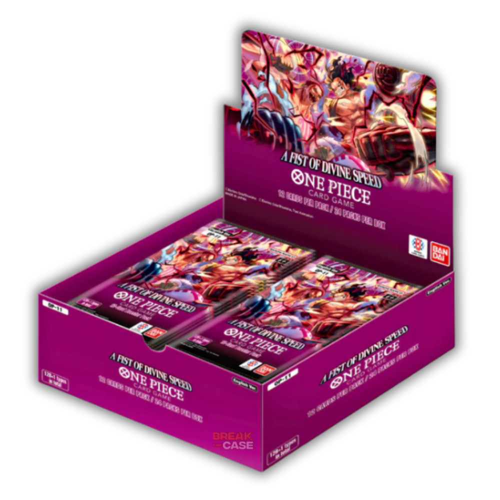 One Piece Card Game - A Fist of Divine Speed - OP11 - Englisch - LIVE BOXBREAK 🔴