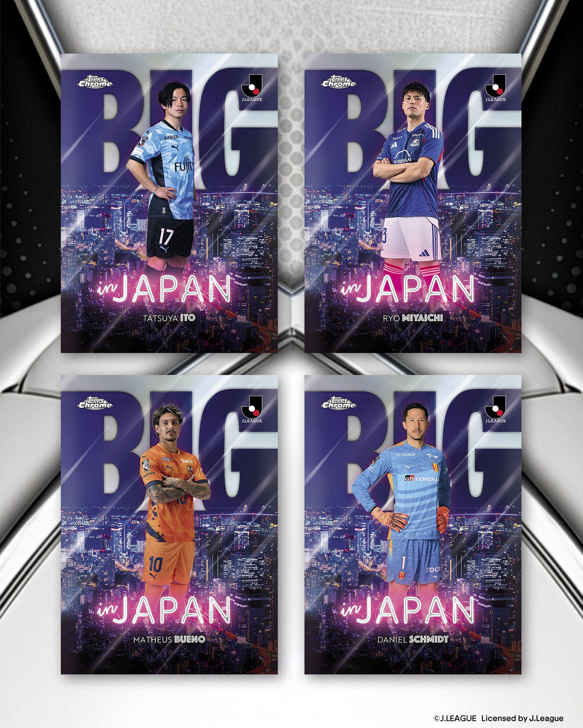 Topps J.League Chrome 2026 – Beispielkarten 3