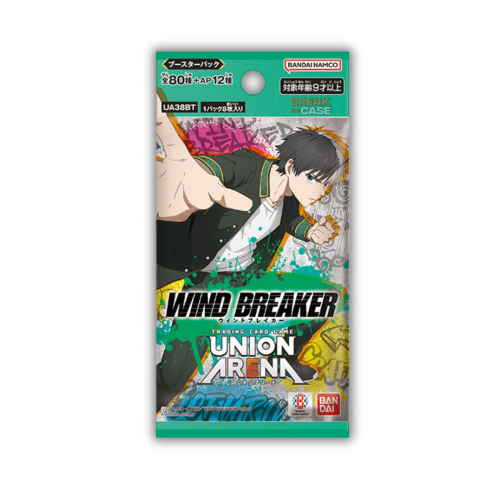 Union Arena - Wind Breaker - UA38BT - Booster Display - Japanisch