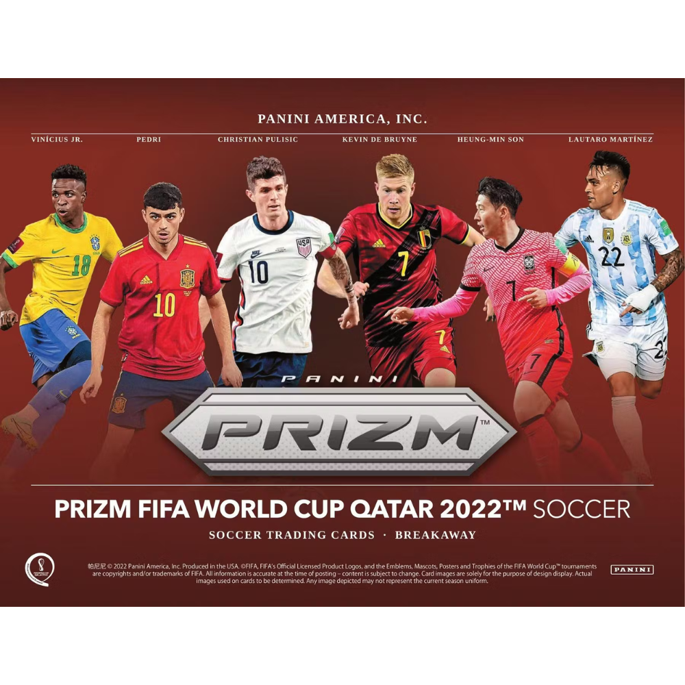 2022 Panini Prizm FIFA World Cup Soccer (Fußball) Breakaway Box