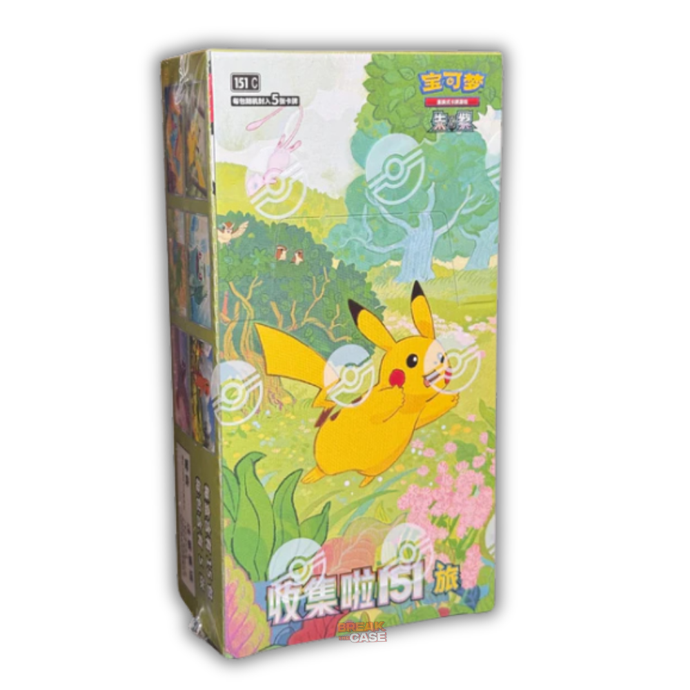 Pokemon - Collect 151 - Booster Box Display - Chinesisch