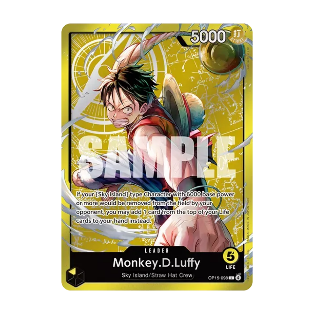 One Piece Card Game - Set Sail Deck Set - SD01 – Englisch