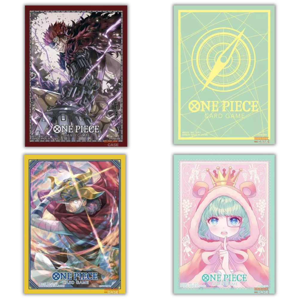 One Piece TCG Card Game - Official Card Sleeves V9 (70 Stk.)