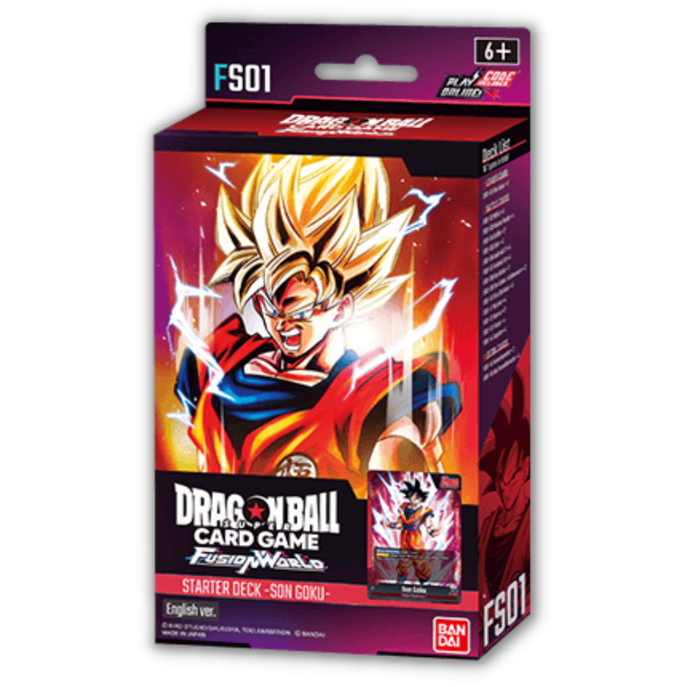 DBSCG - Fusion World - GOKU - FS01 - Starter Deck - Englisch