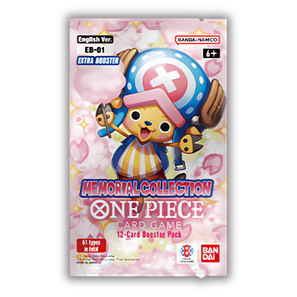 One Piece Card Game - Memorial Collection - EB01 - Englisch - LIVE BOXBREAK