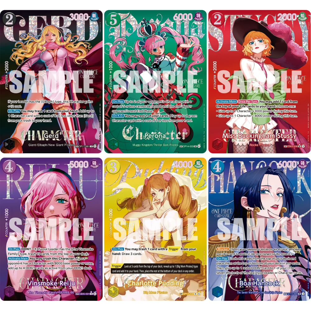 One Piece Card Game - EB05 - Heroines Edition Vol. 2 - Display