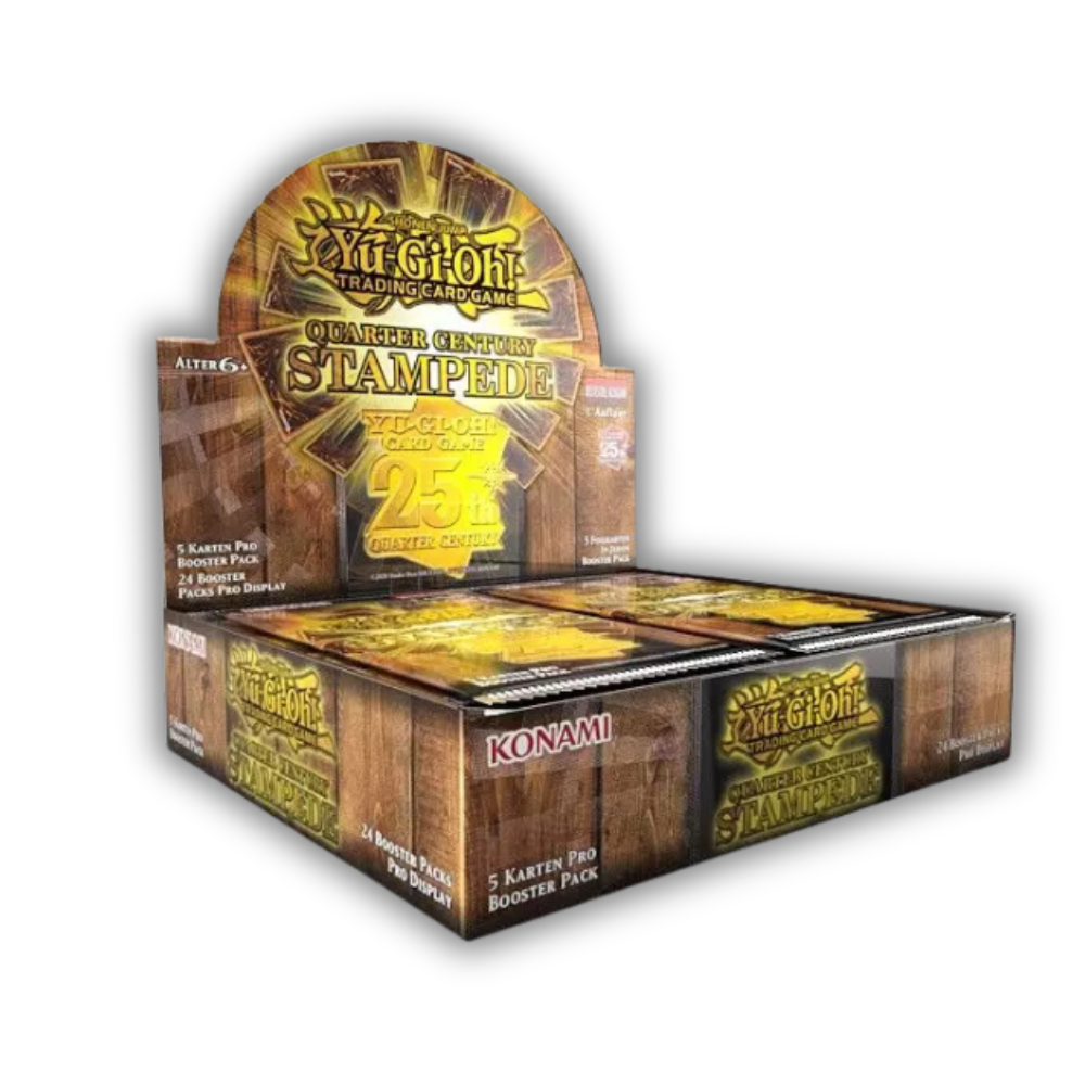 Yu-Gi-Oh! Quarter Century Stampede - RA04 - Booster Display - Deutsch - 1. Auflage