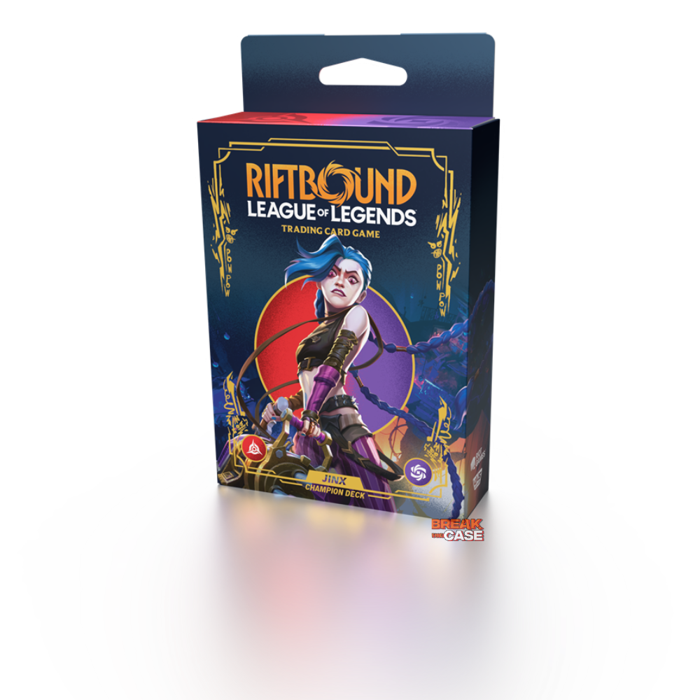 League of Legends Riftbound TCG - JINX - Origins Champion Deck - Englisch