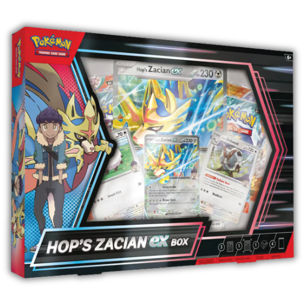 Pokemon - Hop's Zacian EX Box - Englisch