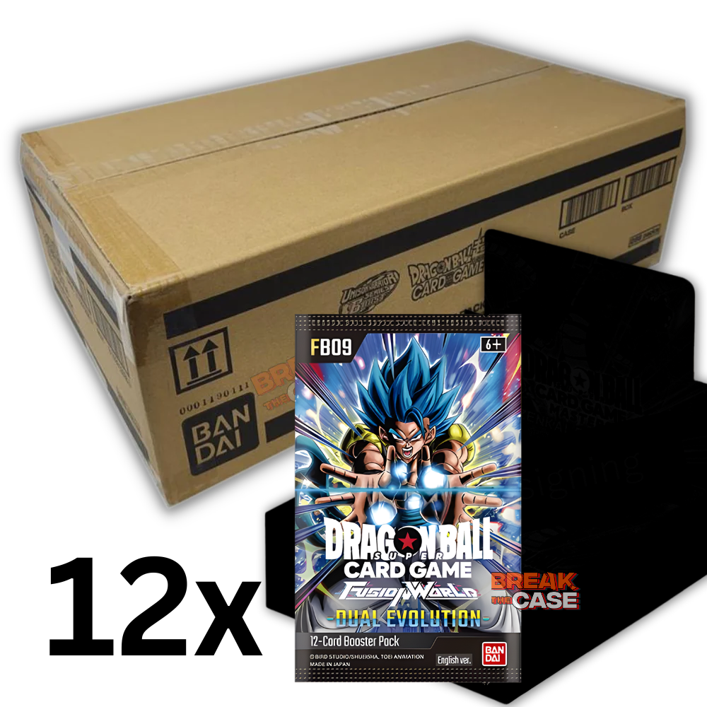 Dragon Ball Super Card Game Fusion World - FB09 - DUAL EVOLUTION - CASE (12x Display) – Englisch