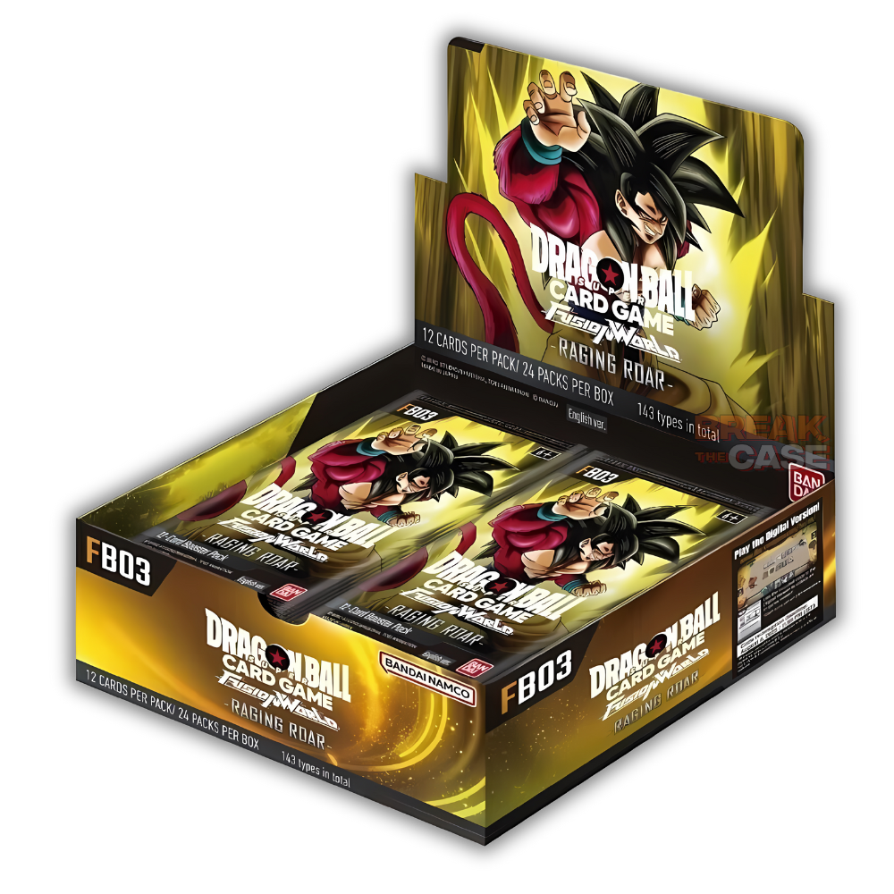 Dragon Ball Super Card Game - Fusion World - Raging Roar - FB03 - Booster Display - Englisch