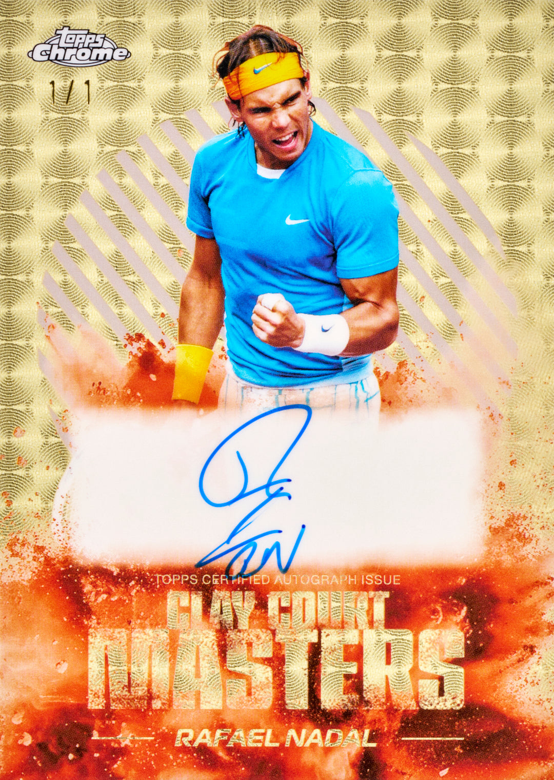 Topps Chrome Tennis 2026 – Beispielkarte Rafael Nadal