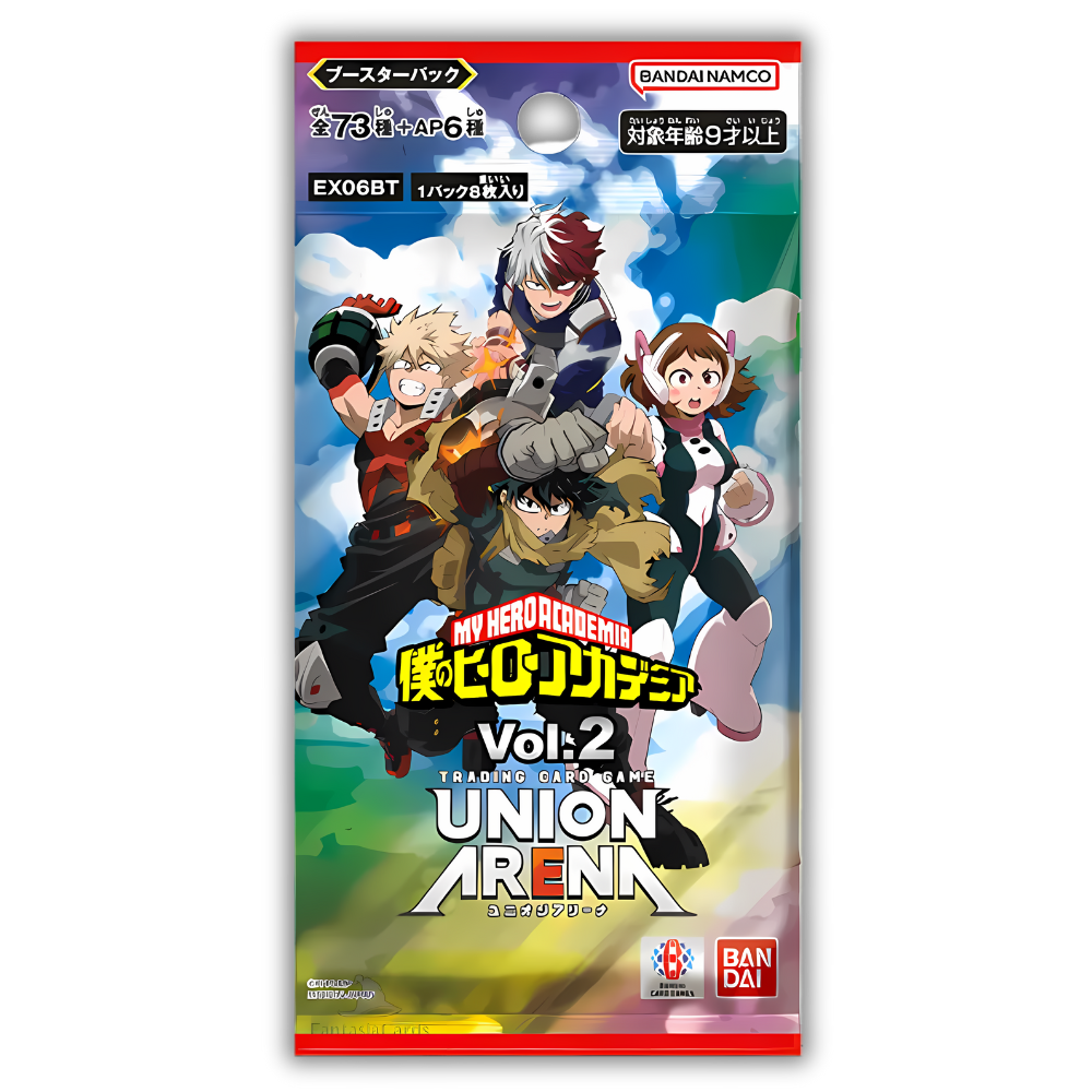 Union Arena - My Hero Academia - EX06BT - Booster Display - Japanisch