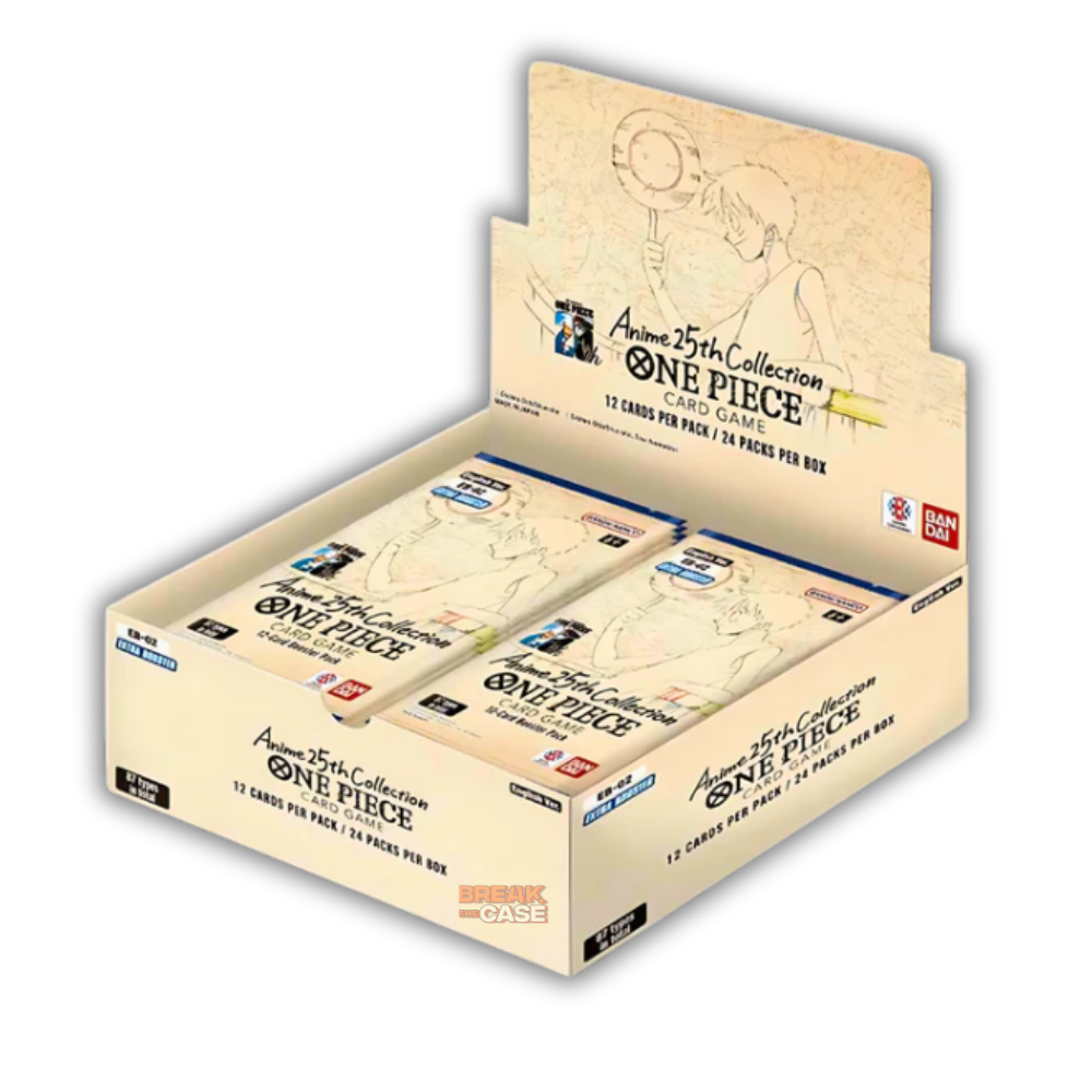 One Piece Card Game EB02 Anime 25th Collection Extra Booster Display – Englisch