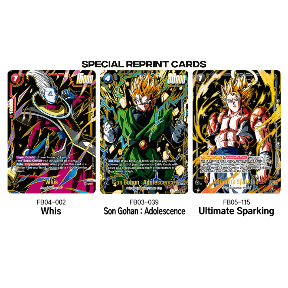 Dragon Ball Super Card Game - Fusion World - Rivals Clash - FB06 - Boxbreak - Englisch