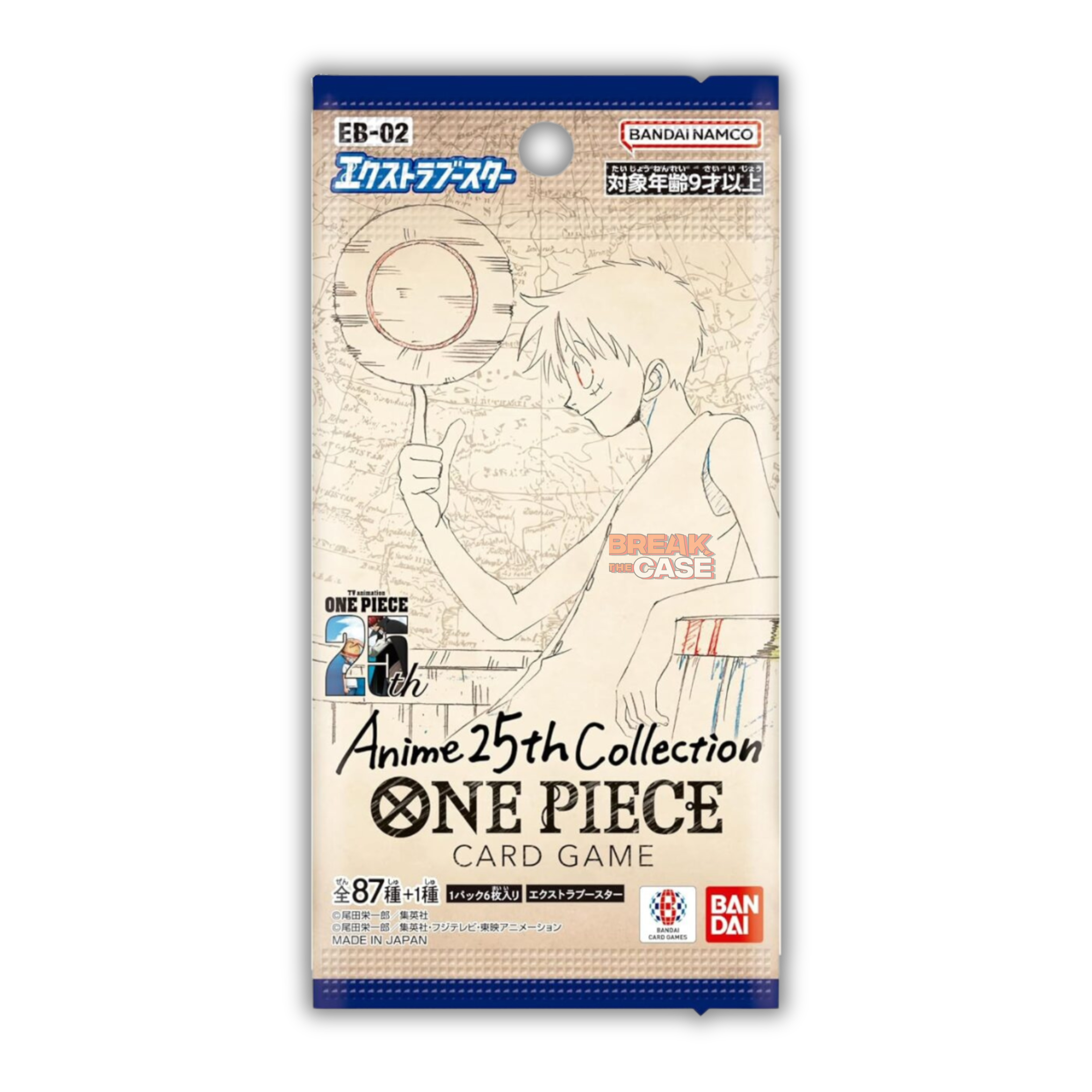 One Piece Card Game - Anime 25th Collection - EB02 - Booster - Japanisch