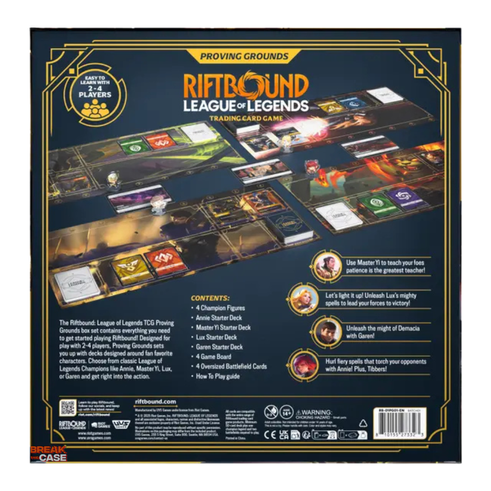 League of Legends Riftbound TCG - Proving Grounds - Englisch