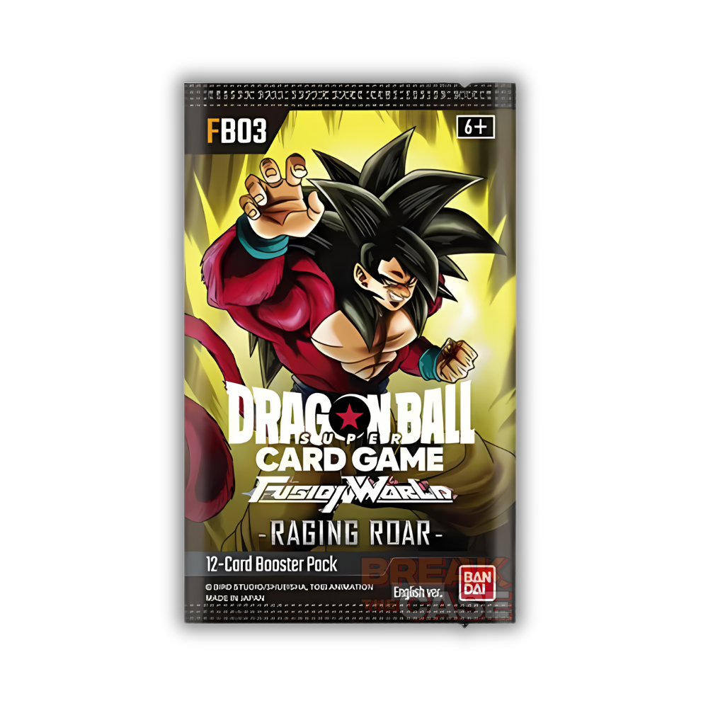 Dragon Ball Super Card Game - Fusion World - Raging Roar - FB03 - Booster Display - Englisch