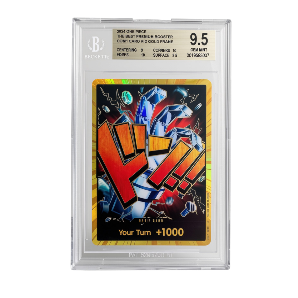 One Piece Card Game DON!! Card Kid Gold Frame BGS 9.5 Gem Mint - Englisch (EN)