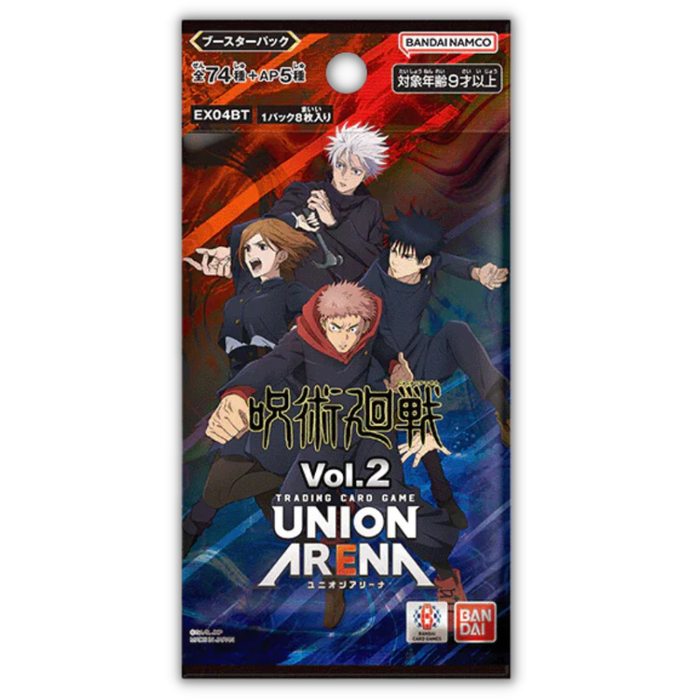 Union Arena - Jujutsu Kaisen Vol. 2 - EX04BT - Booster Display - Japanisch