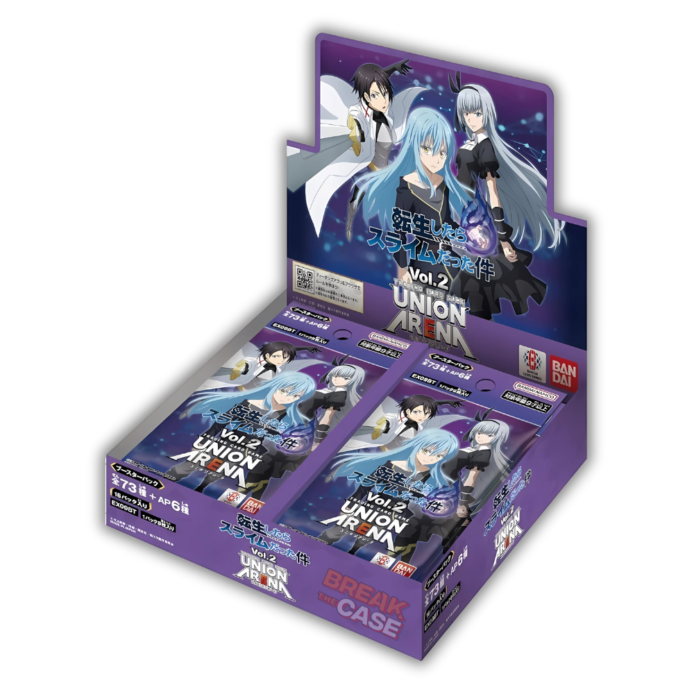 Union Arena - That Time I Got Reincarnated as a Slime Vol. 2 - EX09BT - Booster Display - Japanisch