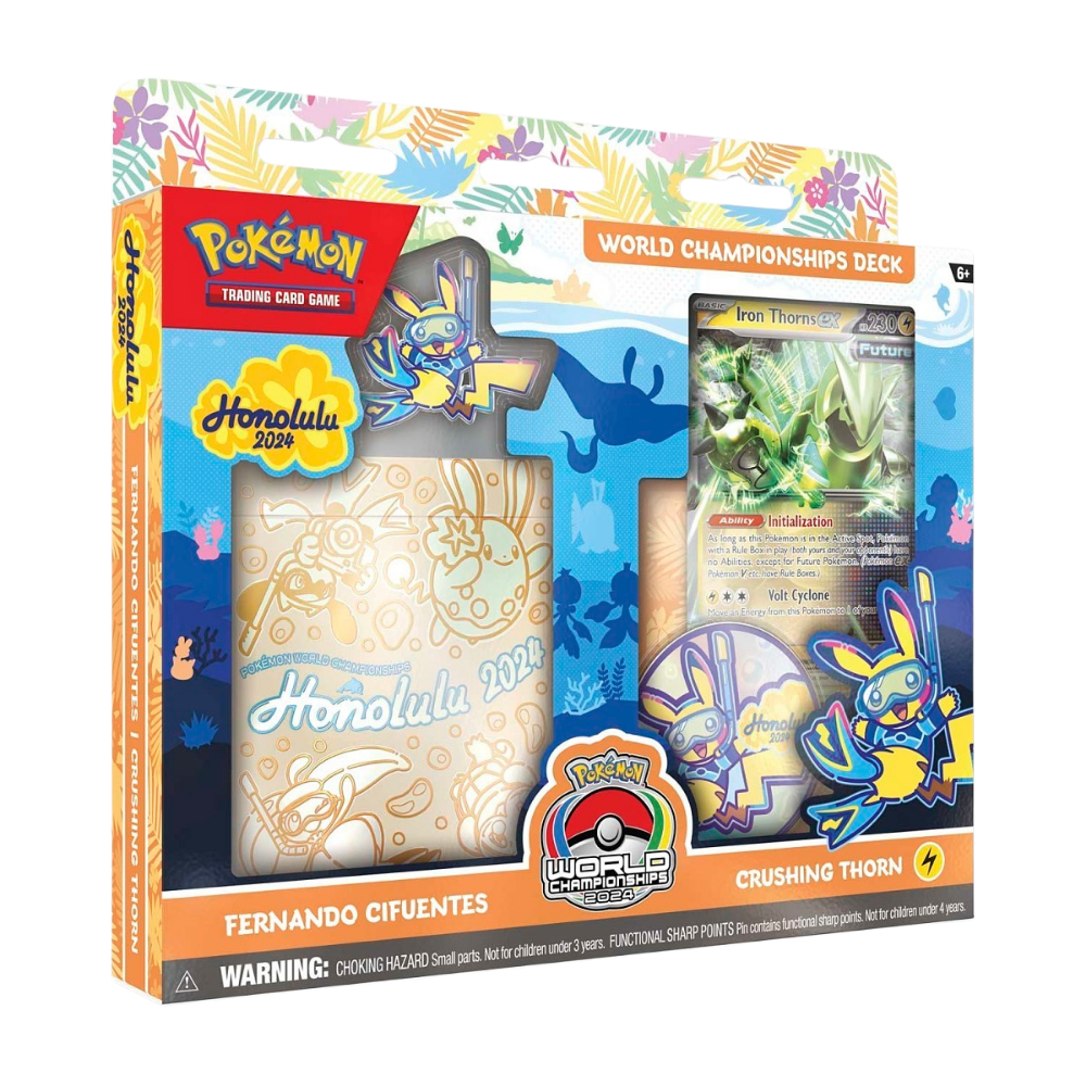 Pokemon - World Championship 2024 Deck - Fernando Cifuentes - Crushing Thorn - Englisch