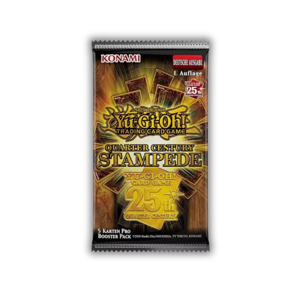 Yu-Gi-Oh! Quarter Century Stampede - RA04 - Booster Display - Deutsch - 1. Auflage