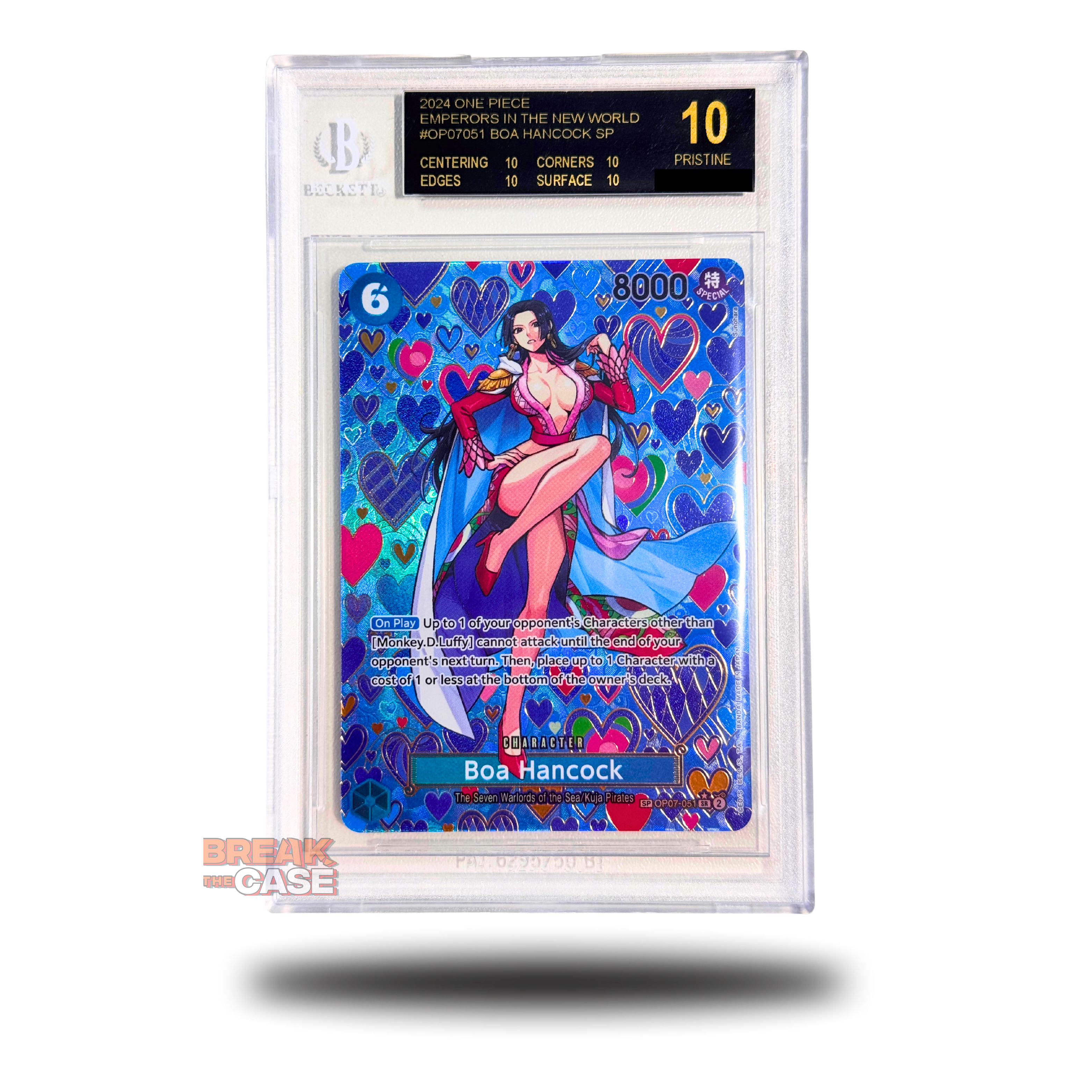 Boa Hancock - Special (SP) - BGS 10 BLACK LABEL - One Piece Card Game - OP09 Emperors in the new World - Englisch