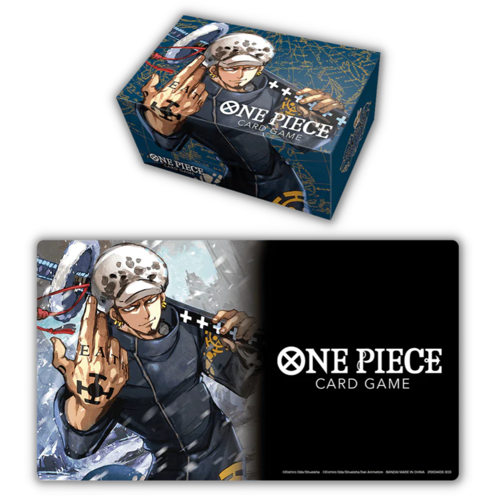 One Piece Card Game - Playmat & Storage Box Set - Trafalgar Law