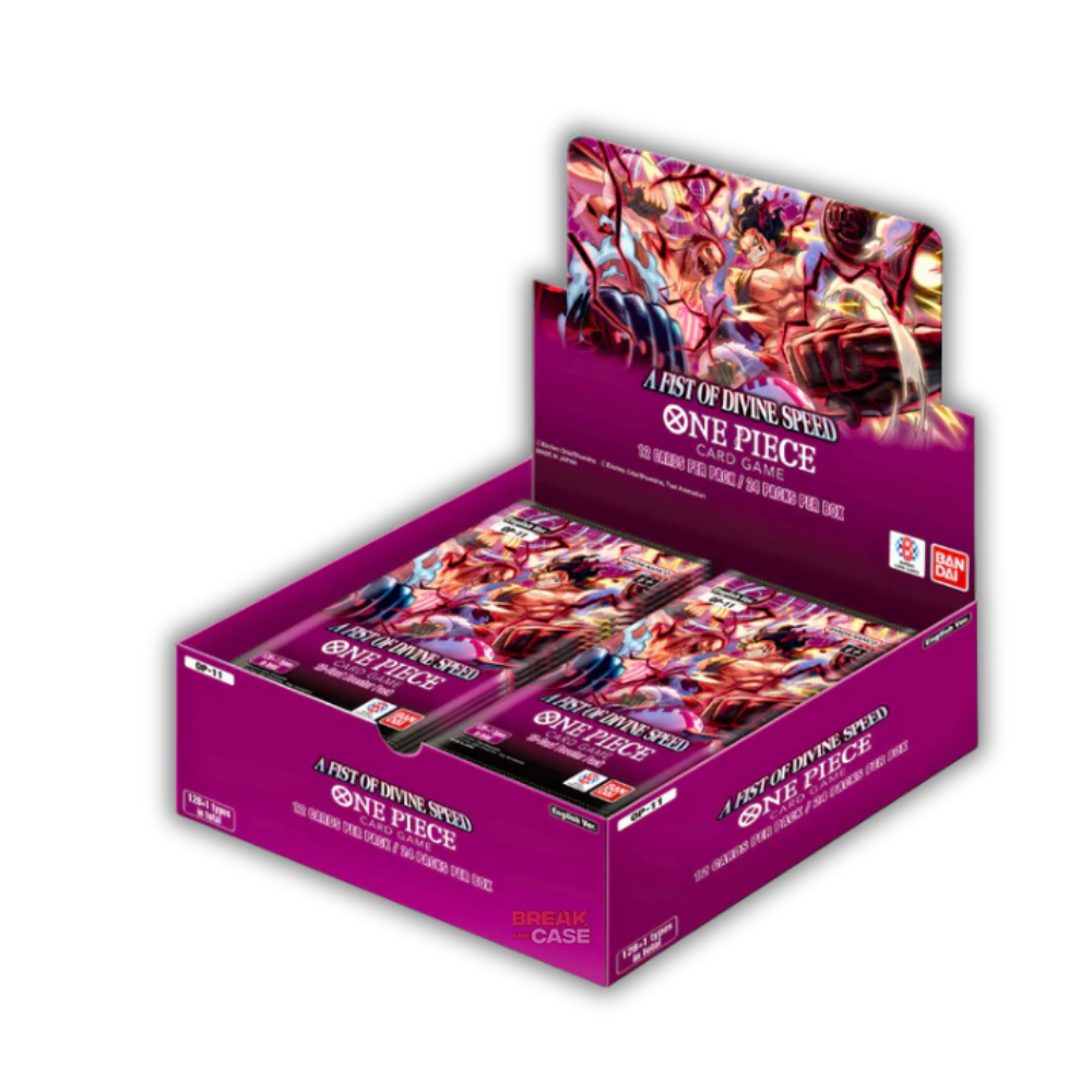 One Piece Card Game - OP11 Booster Display – A Fist of Divine Speed – Englisch