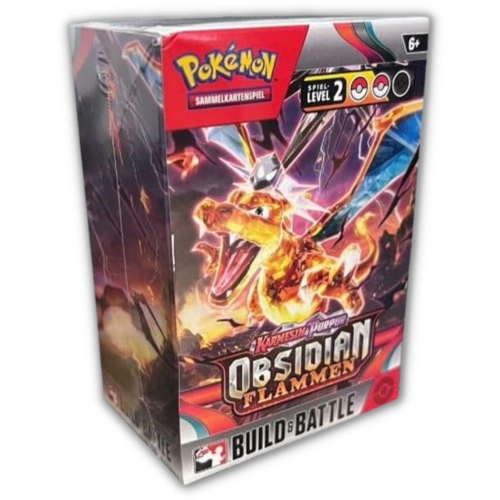 Pokemon - Karmesin & Purpur - Obsidianflammen - Build & Battle Box - DE
