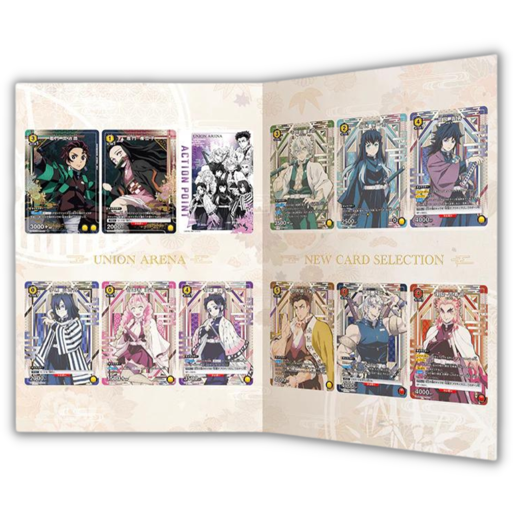 Union Arena - Demon Slayer - New Card Selection - (Japanisch)