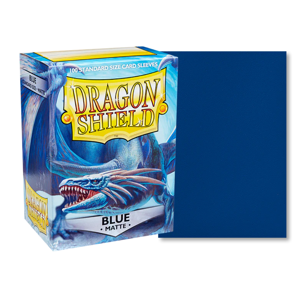 Dragon Shield - Card Sleeves - Matte Blue (100x)