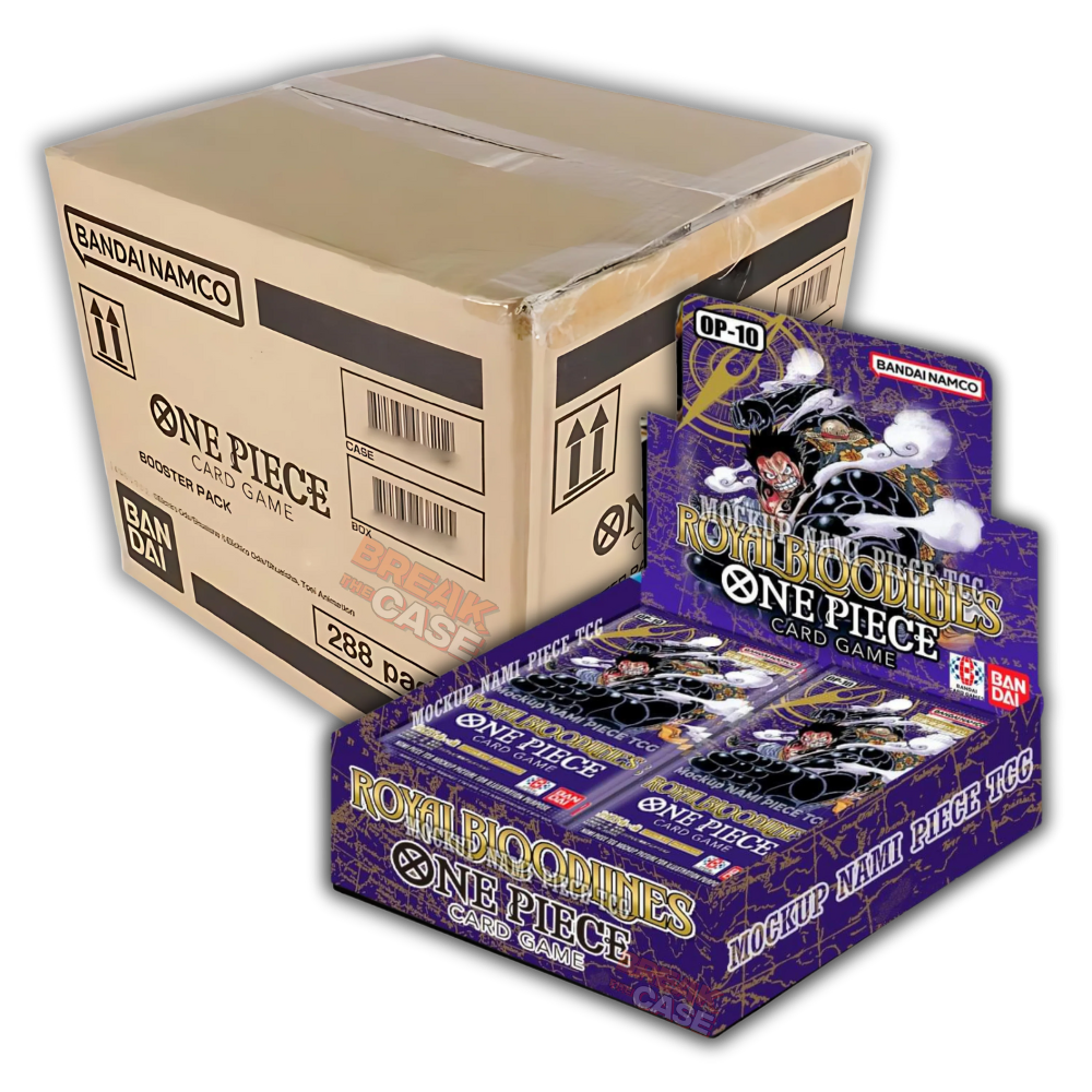 One Piece OP10 Royal Blood Case – 12x Display – Englisch