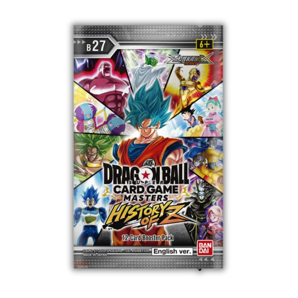 Dragon Ball Super Masters B27 History of Z Booster Englisch