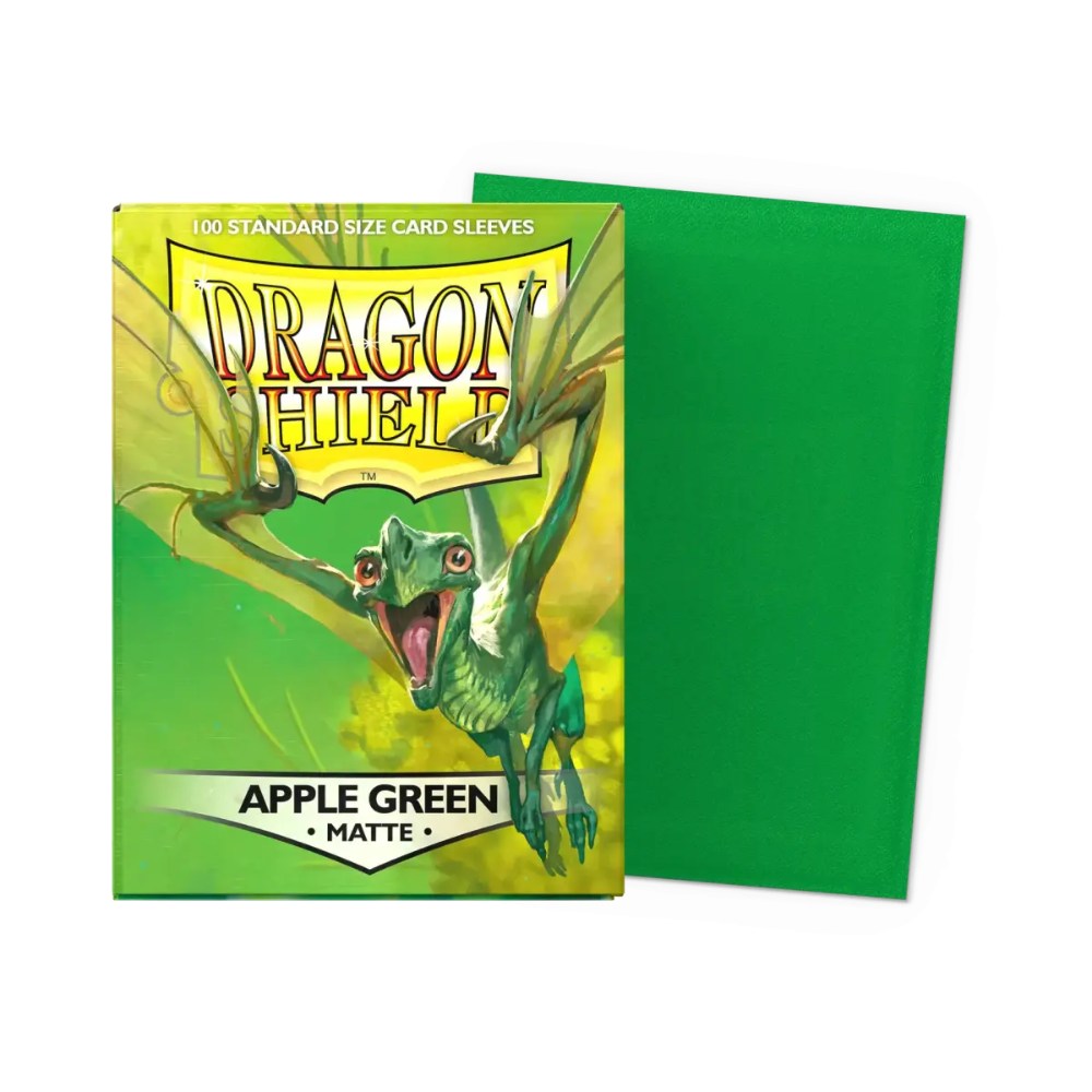 Dragon Shield - Card Sleeves - Matte Apple Green (100x)