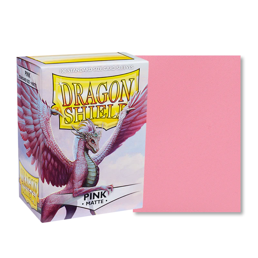 Dragon Shield - Card Sleeves - Matte Pink (100x)