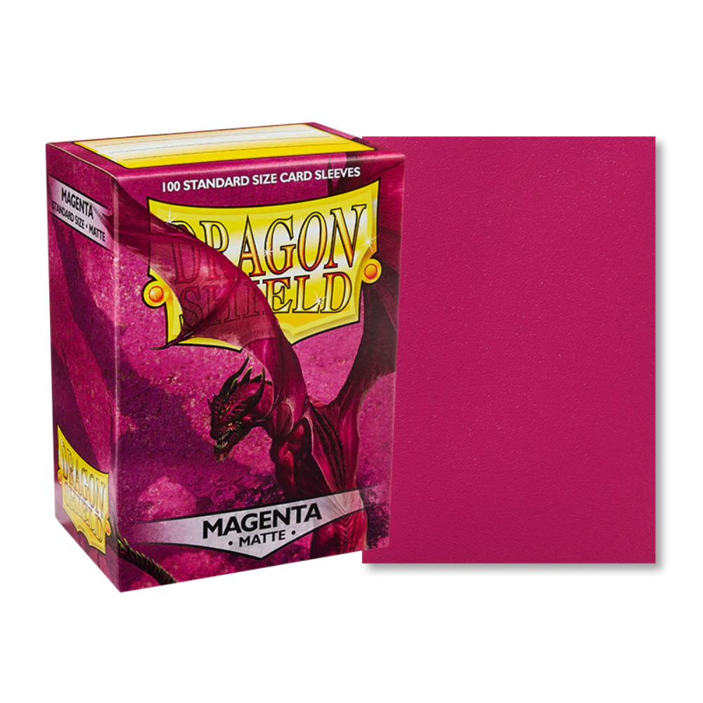 Dragon Shield - Card Sleeves - Matte Magenta (100x)