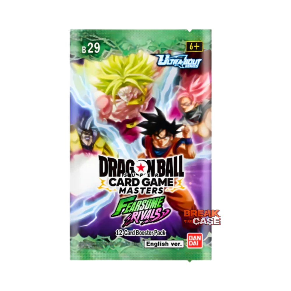 Dragon Ball Masters - BT29 - Fearsome Rivals Booster – Englisch
