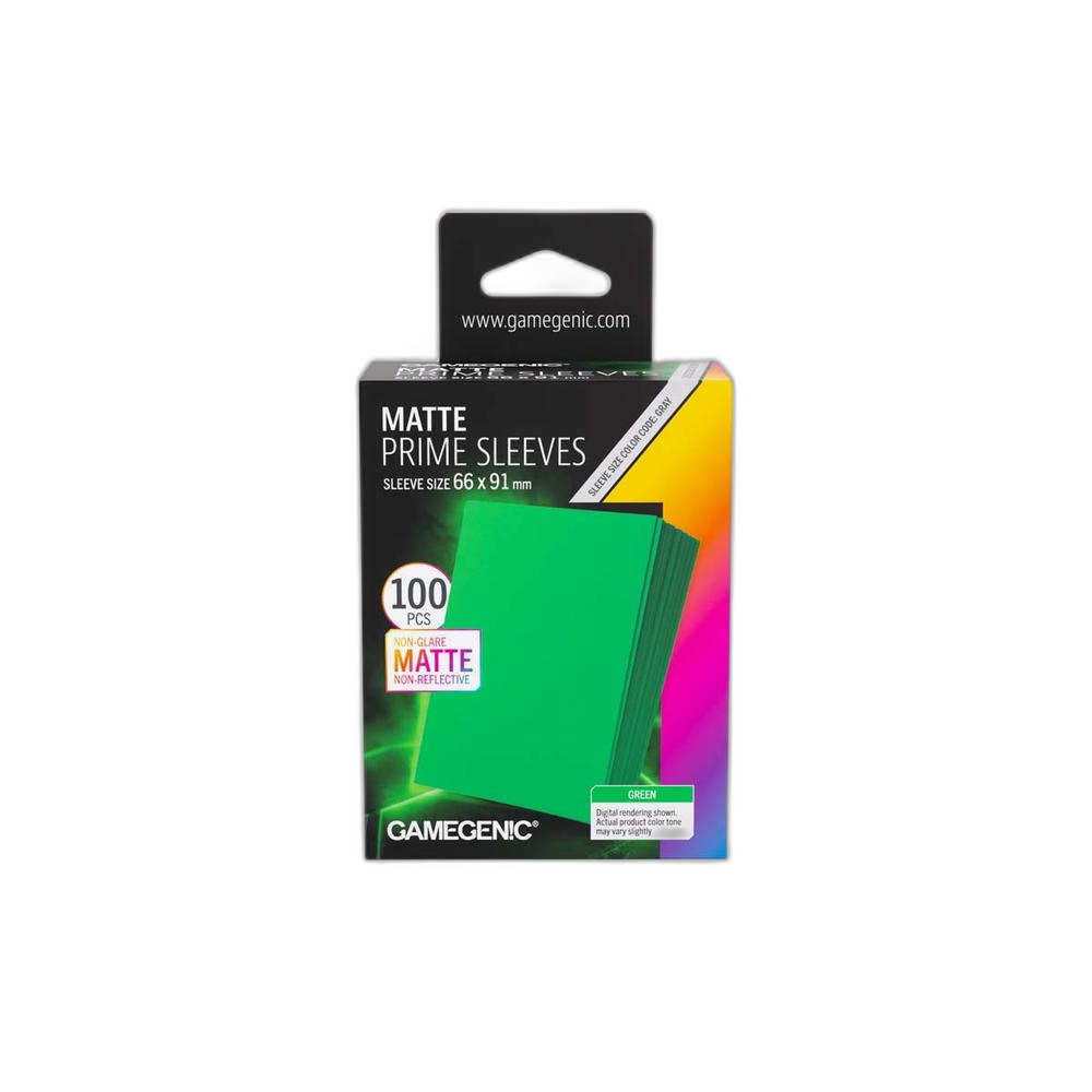 Gamegenic Matte Prime Sleeves (100 Sleeves)
