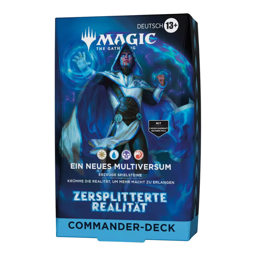 Magic: The Gathering - MTG - ZERSPLITTERTE REALITÄT: "Multiverse Reforged" Commander Deck - Deutsch