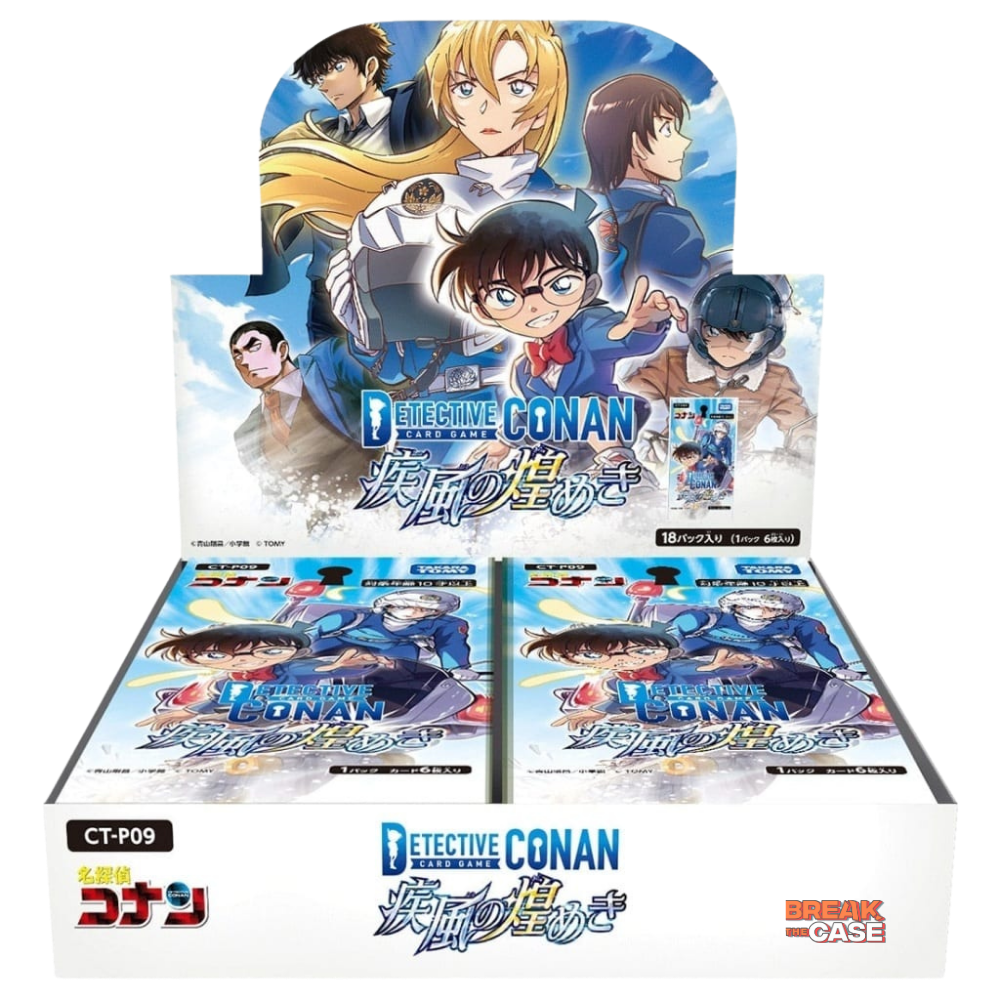 Detective Conan TCG - CTP-09 - Sparkle of the Gale - Booster Display – Japanisch