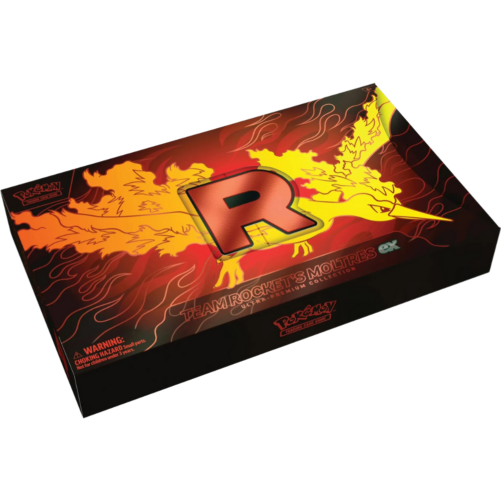 Pokemon - Team Rocket's Moltres ex Ultra Premium Collection - Englisch