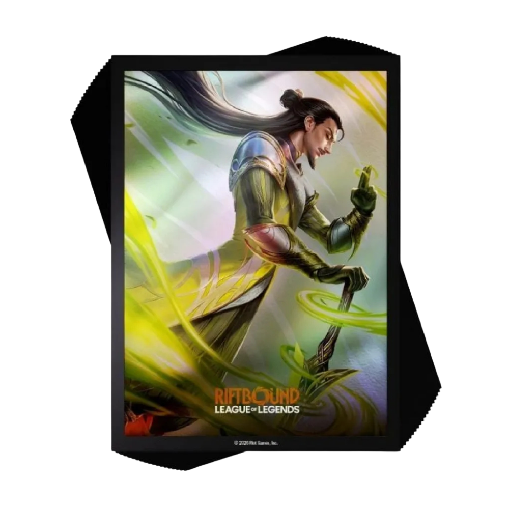 League of Legends Riftbound TCG - Unleashed - Art Sleeves - Master Yi Wuju Master - Englisch