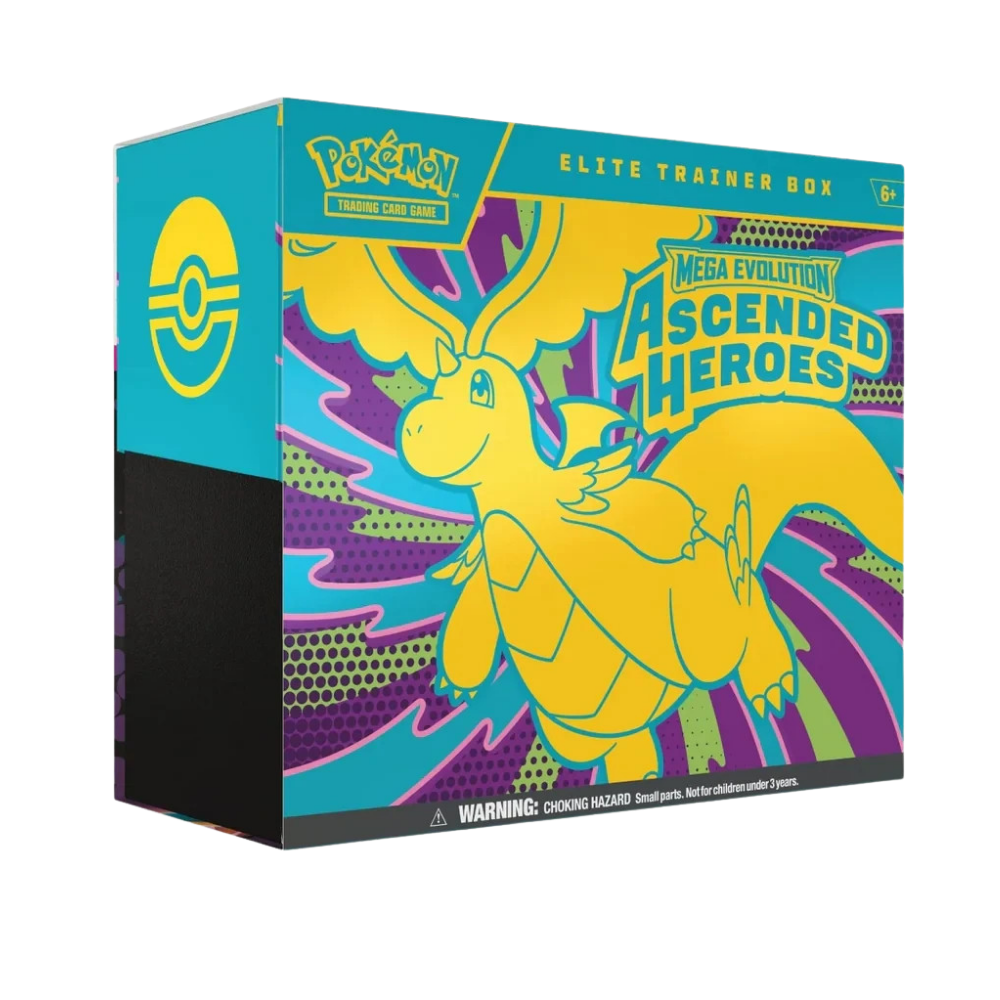 Pokémon - Ascended Heroes - Mega Evolution - ME2.5 – Elite Trainer Box – Englisch