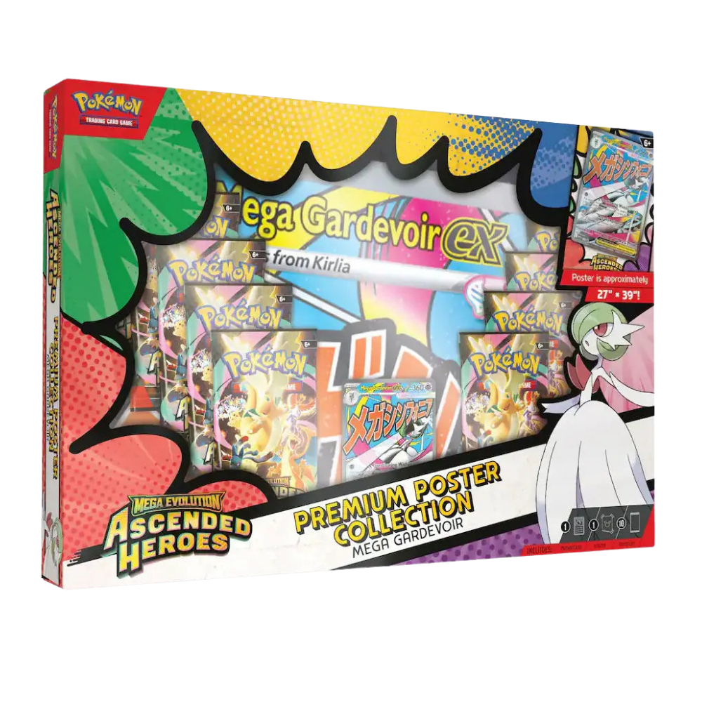 Pokémon - Ascended Heroes - Mega Evolution - ME2.5 – Premium Poster Collection – Englisch