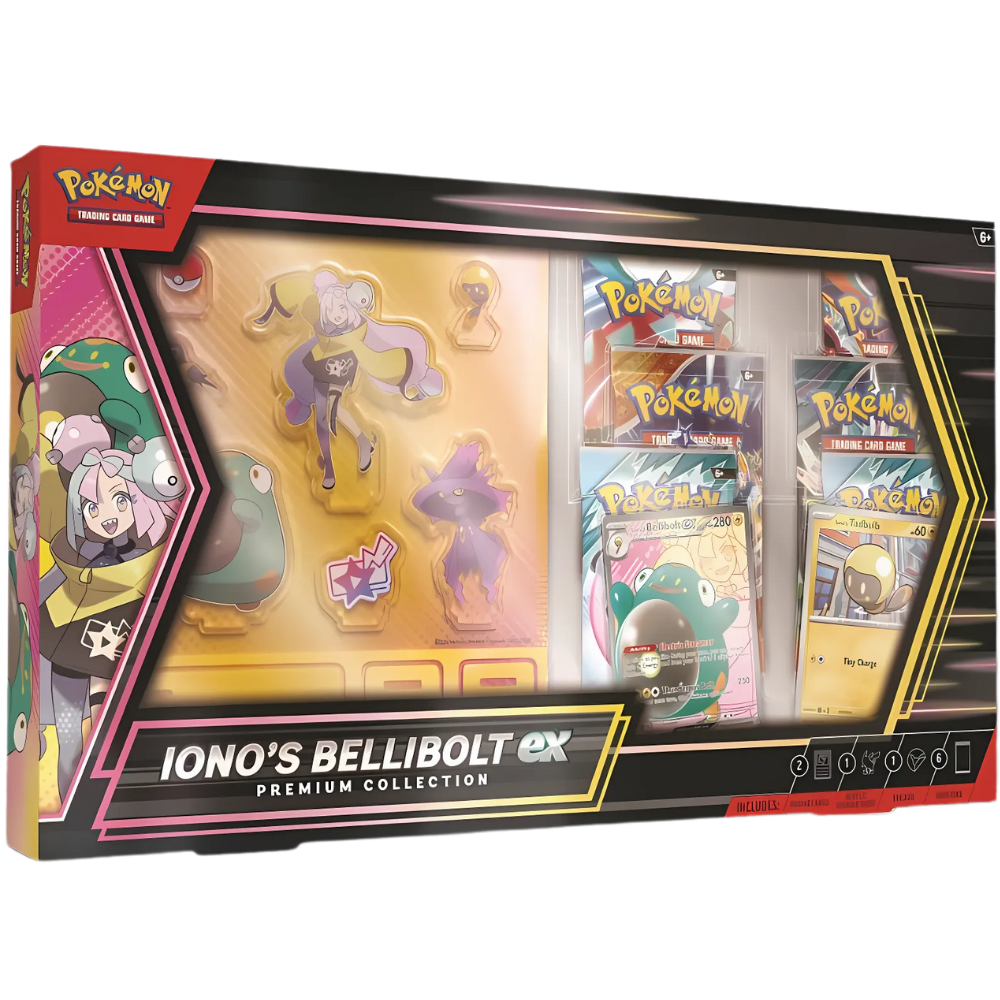 Pokémon Iono’s Bellibolt EX Premium Collection – Englisch