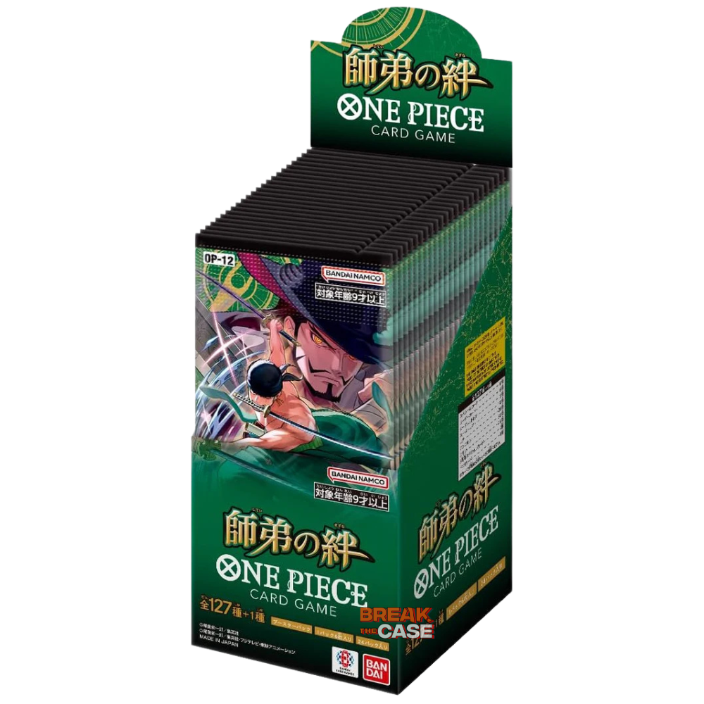 One Piece OP12 Booster Display – Bond between Master and Disciple – Japanisch